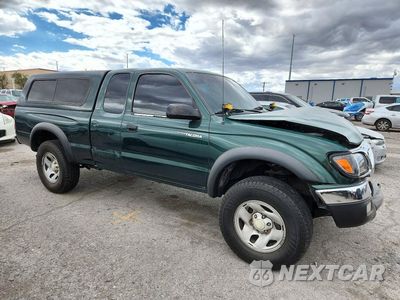 Czwarte zdjęcie samochodu z boku: 2001 TOYOTA TACOMA XTRACAB PRERUNNER VIN:5TESM92N21Z719956 - miniatura
