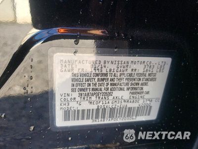 Zdjęcie 13 z 13 samochodu: 2014 NISSAN SENTRA S VIN:3N1AB7AP0EY205062 - miniatura