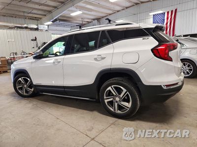 Drugie zdjęcie samochodu z przodu: 2018 GMC TERRAIN SLT VIN:3GKALVEV2JL366726 - miniatura