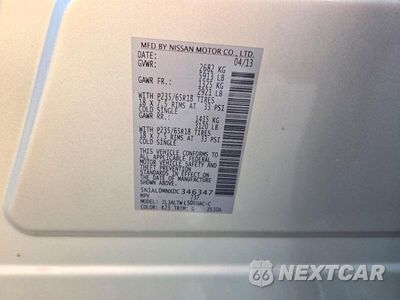 Zdjęcie 13 z 13 samochodu: 2013 INFINITI JX35 BASE VIN:5N1AL0MNXDC346347 - miniatura