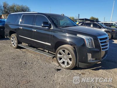 Czwarte zdjęcie samochodu z boku: 2019 CADILLAC ESCALADE ESV PREMIUM LUXURY VIN:1GYS4JKJ3KR276688 - miniatura