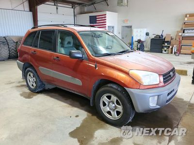 Czwarte zdjęcie samochodu z boku: 2002 TOYOTA RAV4 BASE VIN:JTEHH20V626063473 - miniatura