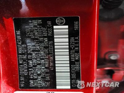 Zdjęcie 13 z 13 samochodu: 2020 TOYOTA CAMRY SE VIN:4T1M11AK7LU333776 - miniatura
