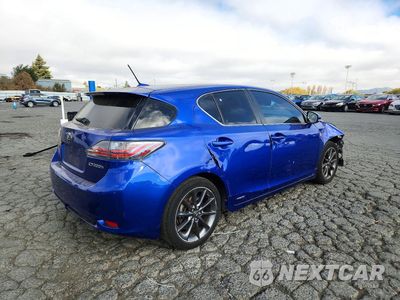 Trzecie zdjęcie samochodu z tyłu: 2013 LEXUS CT 200 VIN:JTHKD5BH5D2153026 - miniatura