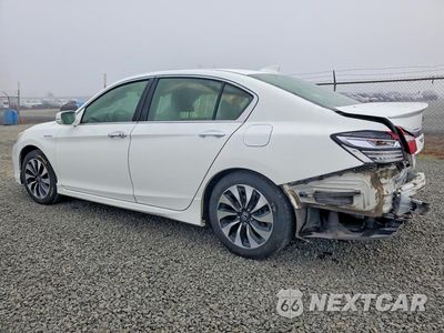 Drugie zdjęcie samochodu z przodu: 2017 HONDA ACCORD TOURING HYBRID VIN:JHMCR6F7XHC000896 - miniatura