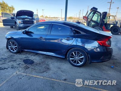 Drugie zdjęcie samochodu z przodu: 2020 HONDA CIVIC EX VIN:19XFC1F35LE209657 - miniatura