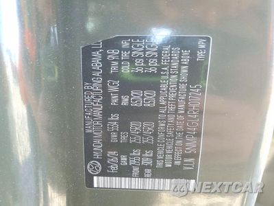 Zdjęcie 13 z 13 samochodu: 2024 HYUNDAI SANTA FE LIMITED VIN:5NMP44GL4RH017245 - miniatura