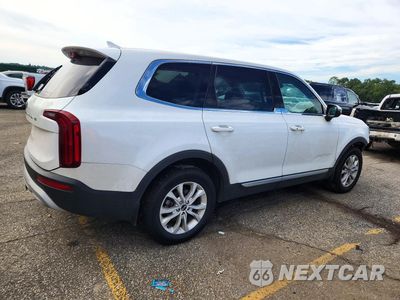 Trzecie zdjęcie samochodu z tyłu: 2020 KIA TELLURIDE LX VIN:5XYP24HC8LG043109 - miniatura