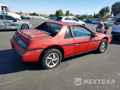 Trzecie zdjęcie samochodu z tyłu: 1984 PONTIAC FIERO SPORT VIN:1G2AM37R0EP278348 - miniatura