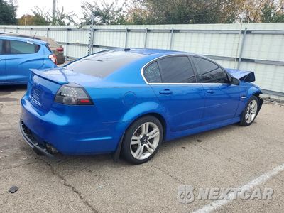 Trzecie zdjęcie samochodu z tyłu: 2009 PONTIAC G8 VIN:6G2ER57789L166362 - miniatura