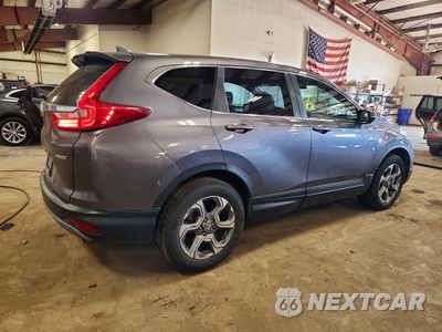 Trzecie zdjęcie samochodu z tyłu: 2018 HONDA CR-V EX VIN:7FARW2H52JE027726 - miniatura
