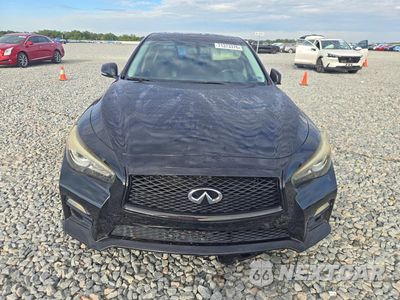 Piąte zdjęcie samochodu w środku: 2014 INFINITI Q50 SPORT VIN:JN1BV7AR3EM703191 - miniatura