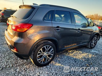 Trzecie zdjęcie samochodu z tyłu: 2018 MITSUBISHI OUTLANDER SPORT SEL VIN:JA4AR4AW4JU021216 - miniatura