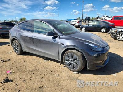 Czwarte zdjęcie samochodu z boku: 2024 TESLA MODEL Y VIN:7SAYGDEE1RF182271 - miniatura