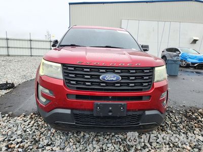Piąte zdjęcie samochodu w środku: 2017 FORD EXPLORER SPORT VIN:1FM5K8GT1HGC03136 - miniatura