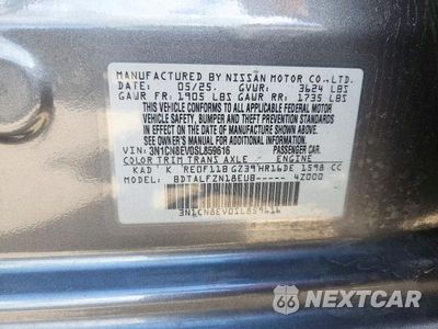 Zdjęcie 12 z 12 samochodu: 2025 NISSAN VERSA SV VIN:3N1CN8EV0SL859616 - miniatura