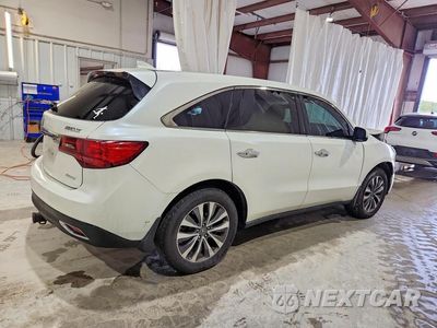 Trzecie zdjęcie samochodu z tyłu: 2016 ACURA MDX TECHNOLOGY VIN:5FRYD4H40GB001715 - miniatura