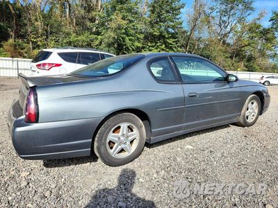 Trzecie zdjęcie samochodu z tyłu: 2004 CHEVROLET MONTE CARLO LS VIN:2G1WW12E349431251 - miniatura
