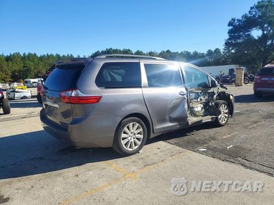 Trzecie zdjęcie samochodu z tyłu: 2015 TOYOTA SIENNA LIMITED 7-PASSENGER VIN:5TDYK3DC4FS664049 - miniatura