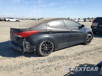 Trzecie zdjęcie samochodu z tyłu: 2013 HYUNDAI ELANTRA LIMITED VIN:KMHDH4AE5DU918476 - miniatura