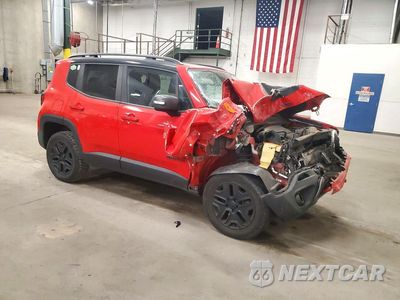 Czwarte zdjęcie samochodu z boku: 2018 JEEP RENEGADE TRAILHAWK VIN:ZACCJBCB8JPH92459 - miniatura