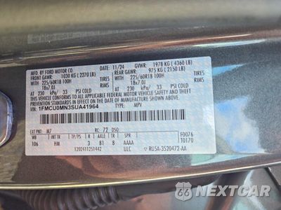 Zdjęcie 13 z 13 samochodu: 2025 FORD ESCAPE ST LINE VIN:1FMCU0MN3SUA41964 - miniatura