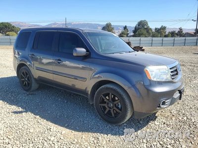 Czwarte zdjęcie samochodu z boku: 2014 HONDA PILOT EXLN VIN:5FNYF4H76EB036293 - miniatura