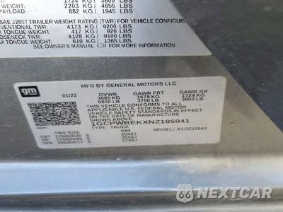 Zdjęcie 13 z 13 samochodu: 2022 CHEVROLET SILVERADO LTD C1500 CUSTOM VIN:1GCPWBEKXNZ185941 - miniatura