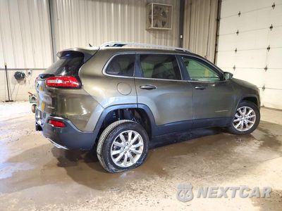 Trzecie zdjęcie samochodu z tyłu: 2015 JEEP CHEROKEE LIMITED VIN:1C4PJMDS8FW512058 - miniatura
