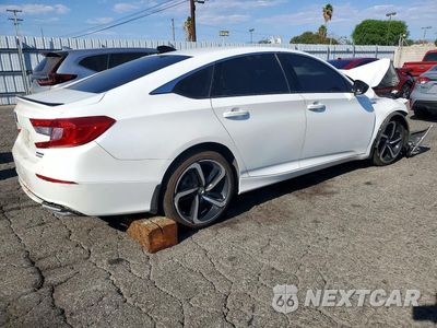 Trzecie zdjęcie samochodu z tyłu: 2022 HONDA ACCORD HYBRID SPORT VIN:1HGCV3F29NA043151 - miniatura