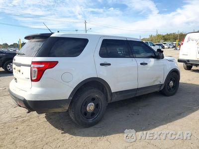 Trzecie zdjęcie samochodu z tyłu: 2013 FORD EXPLORER POLICE INTERCEPTOR VIN:1FM5K8AR3DGA89826 - miniatura