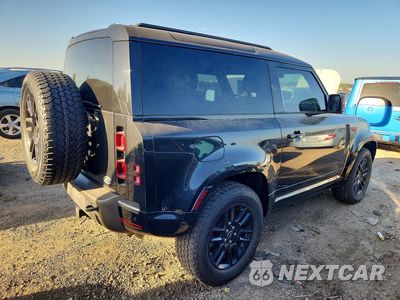 Trzecie zdjęcie samochodu z tyłu: 2022 LAND ROVER DEFENDER 90 X-DYNAMIC S VIN:SALEY6RU5N2075093 - miniatura