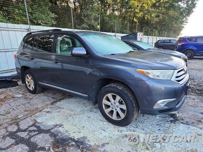 Czwarte zdjęcie samochodu z boku: 2012 TOYOTA HIGHLANDER SE VIN:5TDBK3EH8CS167422 - miniatura