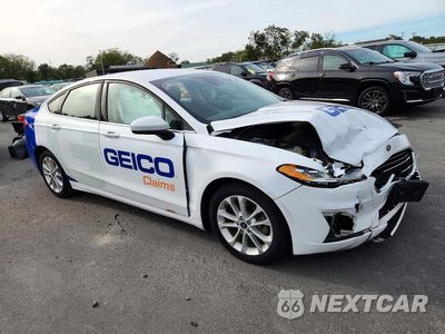 Czwarte zdjęcie samochodu z boku: 2020 FORD FUSION SE VIN:3FA6P0LU4LR239436 - miniatura
