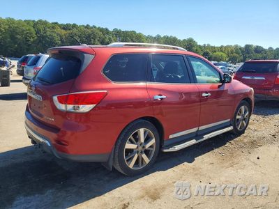 Trzecie zdjęcie samochodu z tyłu: 2015 NISSAN PATHFINDER S VIN:5N1AR2MN4FC668933 - miniatura