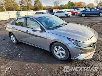 Czwarte zdjęcie samochodu z boku: 2021 HYUNDAI ELANTRA SE VIN:KMHLL4AG2MU200203 - miniatura
