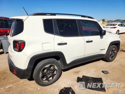 Trzecie zdjęcie samochodu z tyłu: 2017 JEEP RENEGADE SPORT VIN:ZACCJAAB1HPF46490 - miniatura