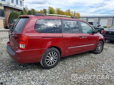 Trzecie zdjęcie samochodu z tyłu: 2012 KIA SEDONA EX VIN:KNDMH4C77C6434184 - miniatura