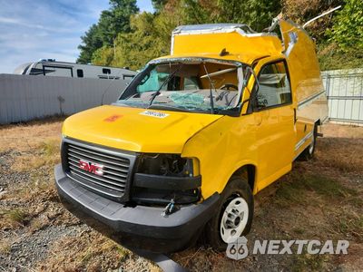 2024 GMC SAVANA BOX TRUCK 1GD07RFP6R1118240 - główne zdjęcie licytacji z USA - miniatura