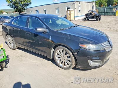 Czwarte zdjęcie samochodu z boku: 2011 LINCOLN MKS VIN:1LNHL9FT5BG609543 - miniatura