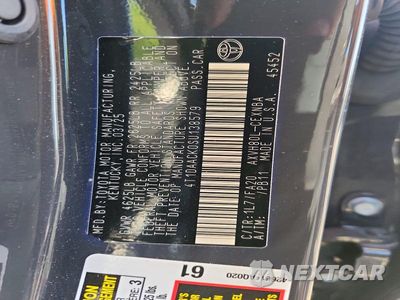 Zdjęcie 12 z 12 samochodu: 2025 TOYOTA CAMRY LE VIN:4T1DAACK0SU138579 - miniatura