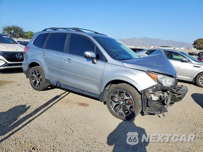 Czwarte zdjęcie samochodu z boku: 2015 SUBARU FORESTER 2.0XT TOURING VIN:JF2SJGUC3FH404215 - miniatura