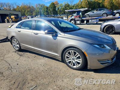 Czwarte zdjęcie samochodu z boku: 2016 LINCOLN MKZ VIN:3LN6L2GK0GR630028 - miniatura