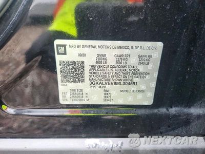 Zdjęcie 13 z 13 samochodu: 2021 GMC TERRAIN SLT VIN:3GKALVEV8ML304591 - miniatura
