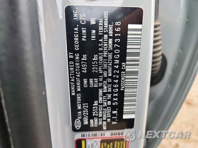 Zdjęcie 12 z 12 samochodu: 2021 KIA K5 GT LINE VIN:5XXG64J24MG073168 - miniatura