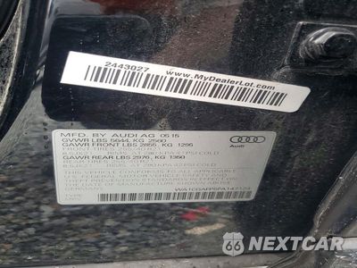 Zdjęcie 14 z 14 samochodu: 2015 AUDI SQ5 PREMIUM PLUS VIN:WA1CGAFP5FA147124 - miniatura