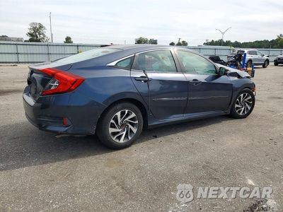 Trzecie zdjęcie samochodu z tyłu: 2016 HONDA CIVIC EX VIN:19XFC2F78GE071160 - miniatura
