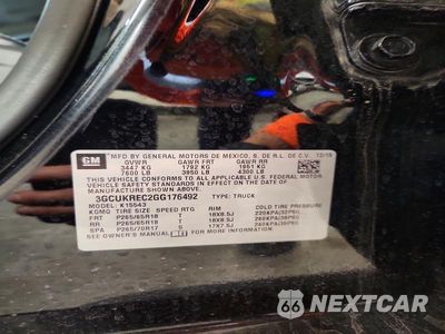 Zdjęcie 12 z 12 samochodu: 2016 CHEVROLET SILVERADO K1500 LT VIN:3GCUKREC2GG176492 - miniatura