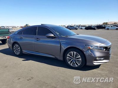 Czwarte zdjęcie samochodu z boku: 2020 HONDA ACCORD HYBRID EXL VIN:1HGCV3F54LA005088 - miniatura