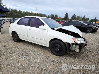 Czwarte zdjęcie samochodu z boku: 2006 KIA SPECTRA EX VIN:KNAFE121365273370 - miniatura